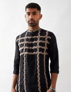 LLOYD KURTA SET - BLACK view 7