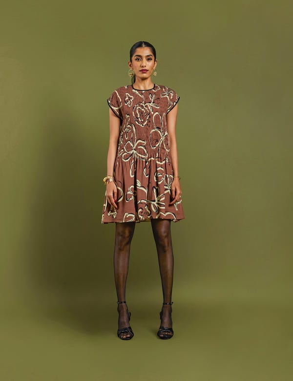 SON OF A NOBLE - SNOB — ANIKO DRESS - RIVIERA