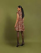 ANIKO DRESS - RIVIERA view 3