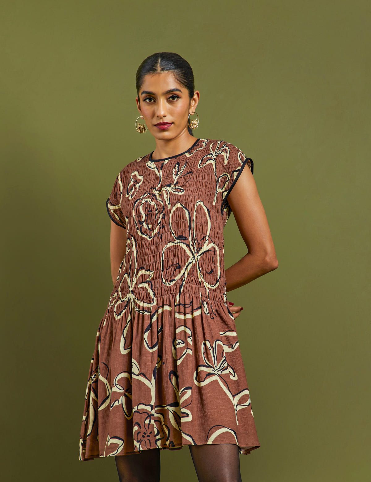 ANIKO DRESS - RIVIERA - image 4