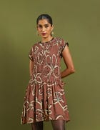 ANIKO DRESS - RIVIERA view 4