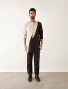 RIAD - KURTA - BLACK view 2
