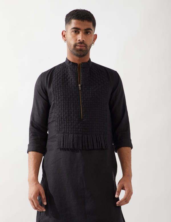 SON OF A NOBLE - SNOB — BENJAMIN KURTA - BLACK