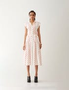 AGNES DRESS - OFF WHITE view 2