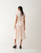 AGNES DRESS - OFF WHITE view 4