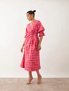 LILA DRESS - ROSE view 5