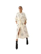 ELLA DRESS - OFF WHITE view 1