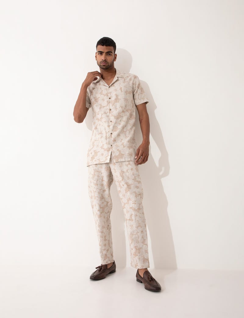 ALEXER VOID SHIRT SET - IVORY