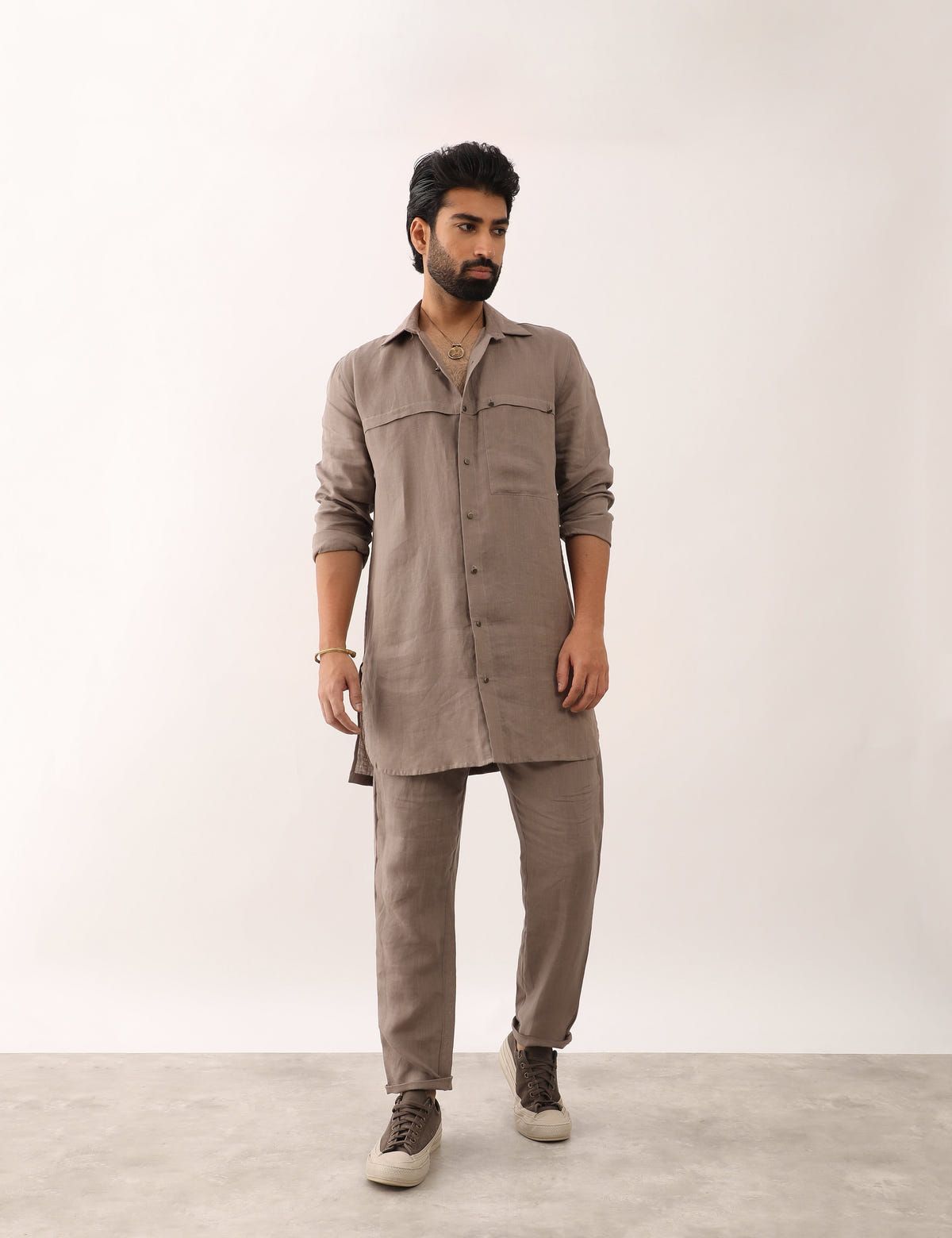 ABEER SHIRT - STONE - image 5