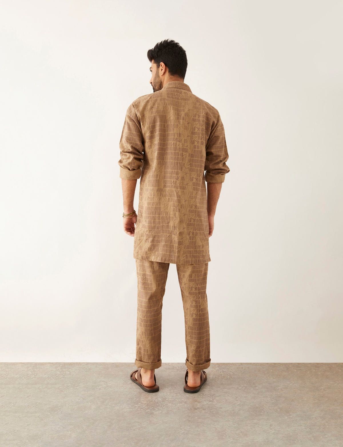 HAMDI DOMINOS SHIRT SET - KHAKI - image 4