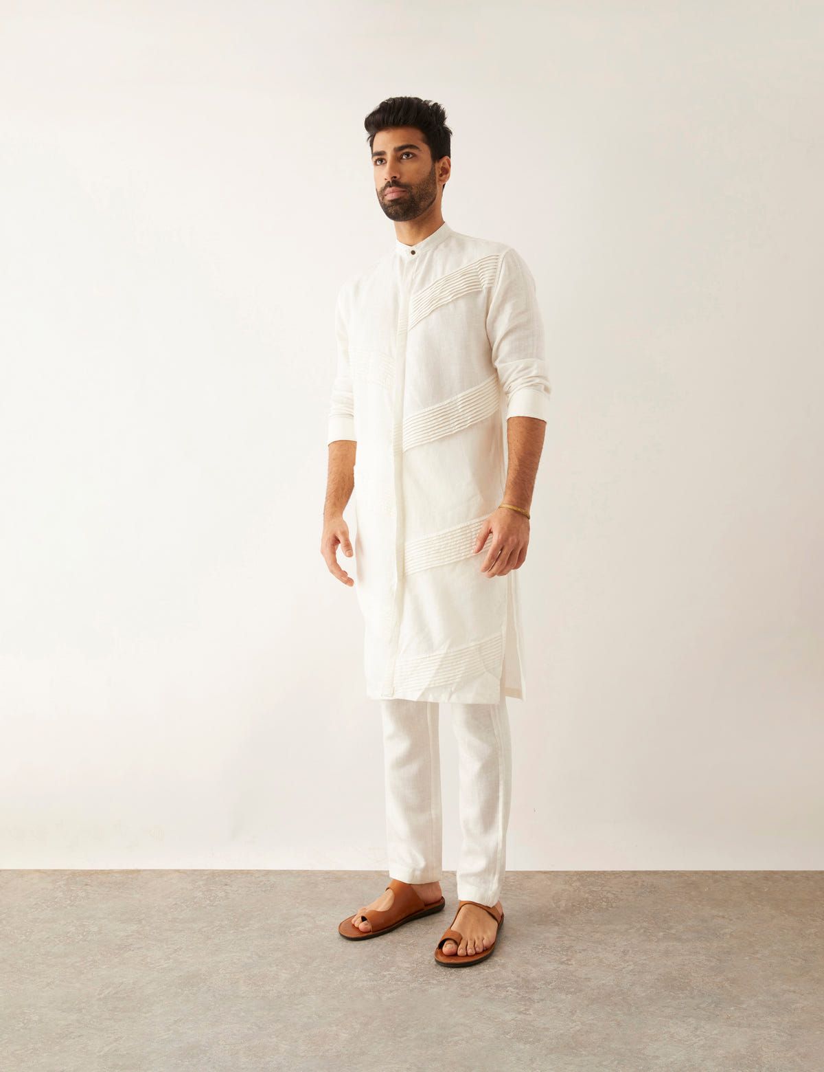 AAKI - KURTA - WHITE - image 3