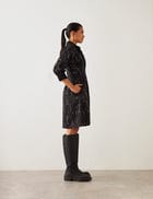 LISA DRESS - BLACK FOUR SEASONS view 3