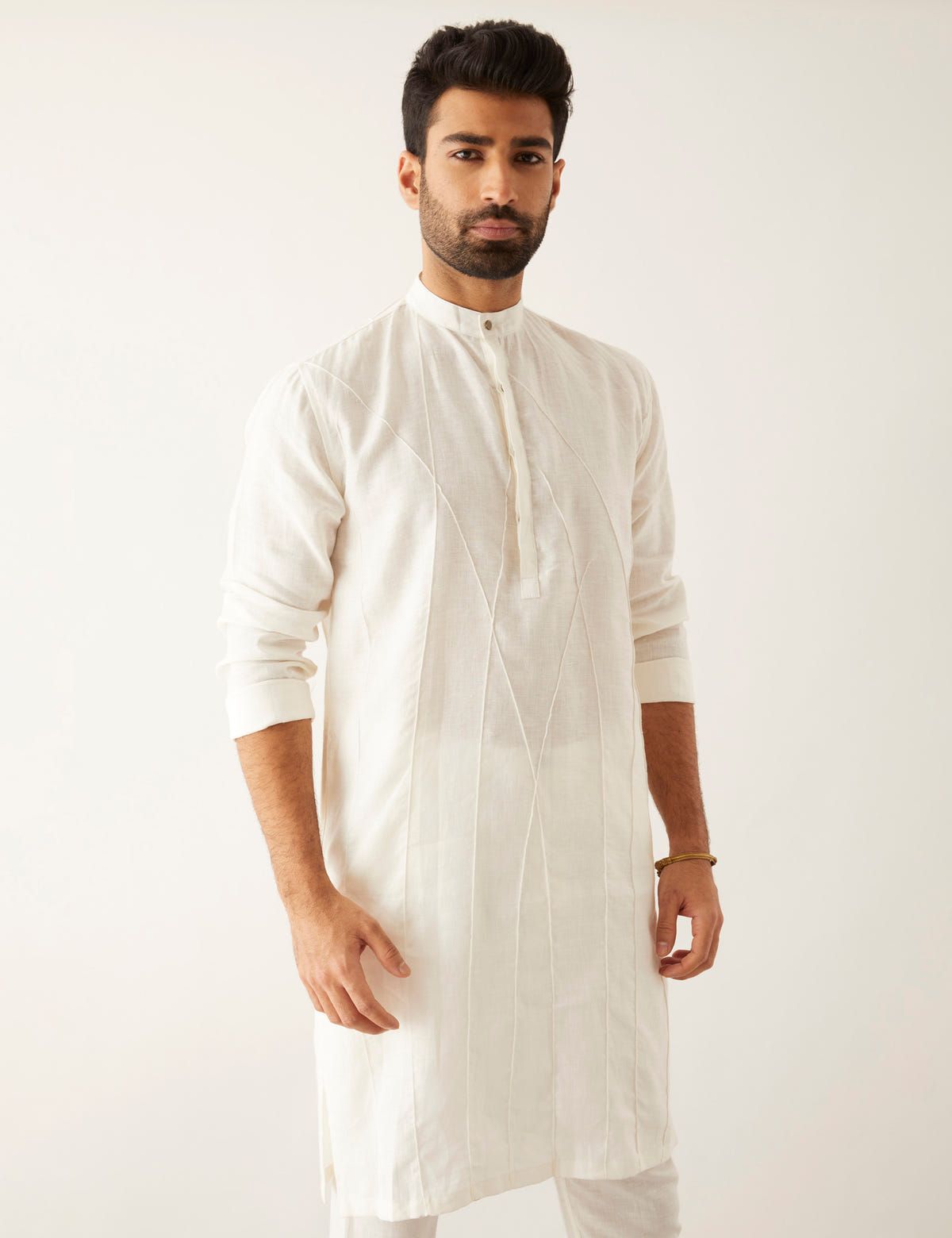 STELA KURTA SET - WHITE - image 4