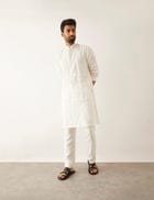 STELA KURTA SET - WHITE view 5