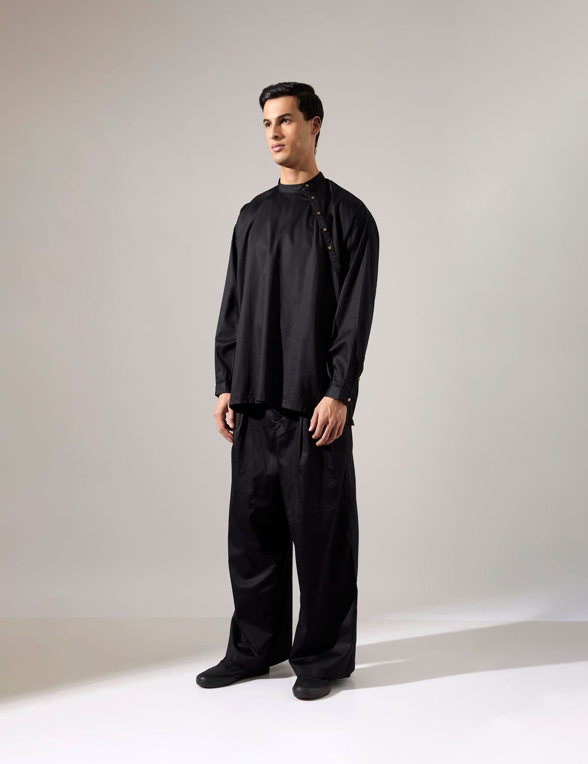 Philip Shirt - Black - Look - image 2