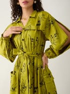 ASTON DRESS - LEAF view 4