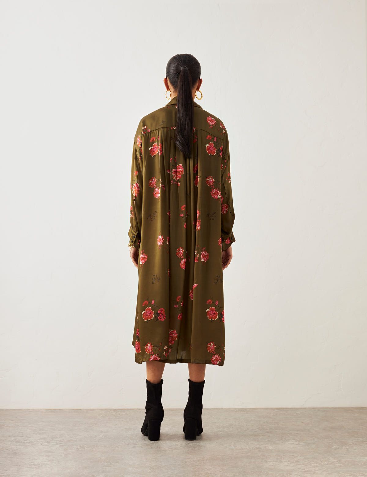 RUMI DRESS - LILY GREEN - image 4