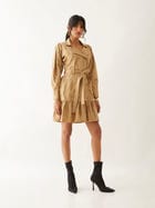 VALOR DRESS - SAND view 1