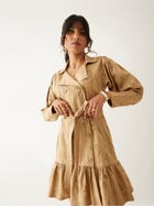 VALOR DRESS - SAND view 5
