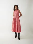 WILLOW DRESS - SALMON view 1