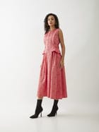 WILLOW DRESS - SALMON view 2