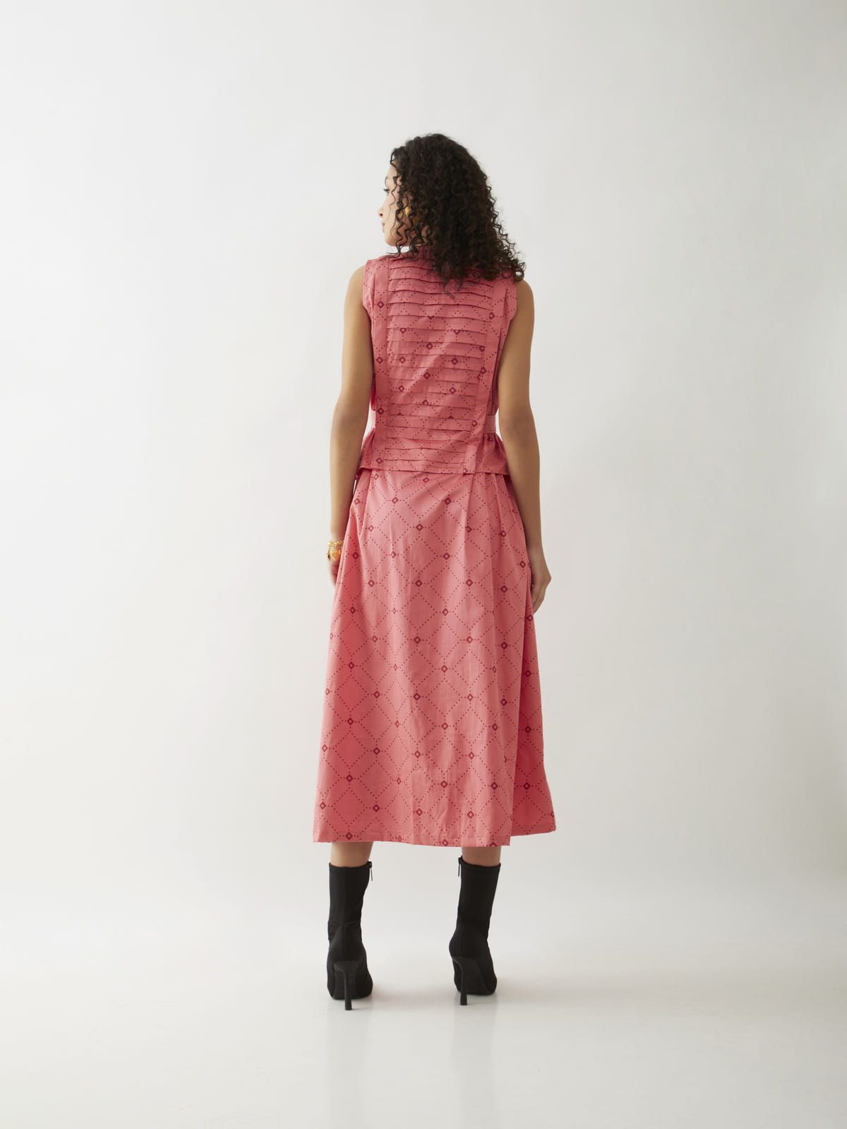 WILLOW DRESS - SALMON - image 3