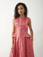 WILLOW DRESS - SALMON view 4