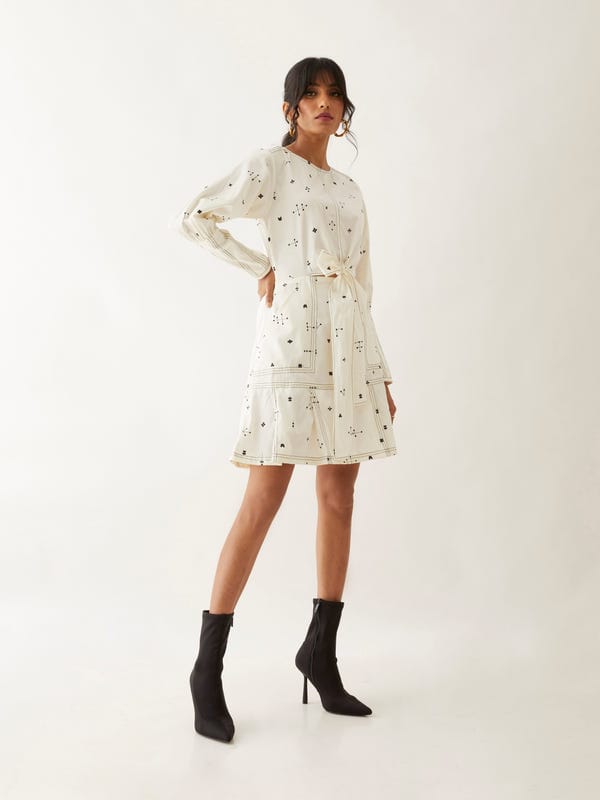 SON OF A NOBLE - SNOB — DANNY DRESS - OFF WHITE