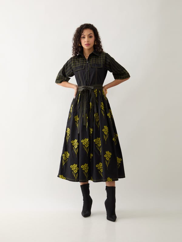 SON OF A NOBLE - SNOB — MAMBA DRESS - BLACK