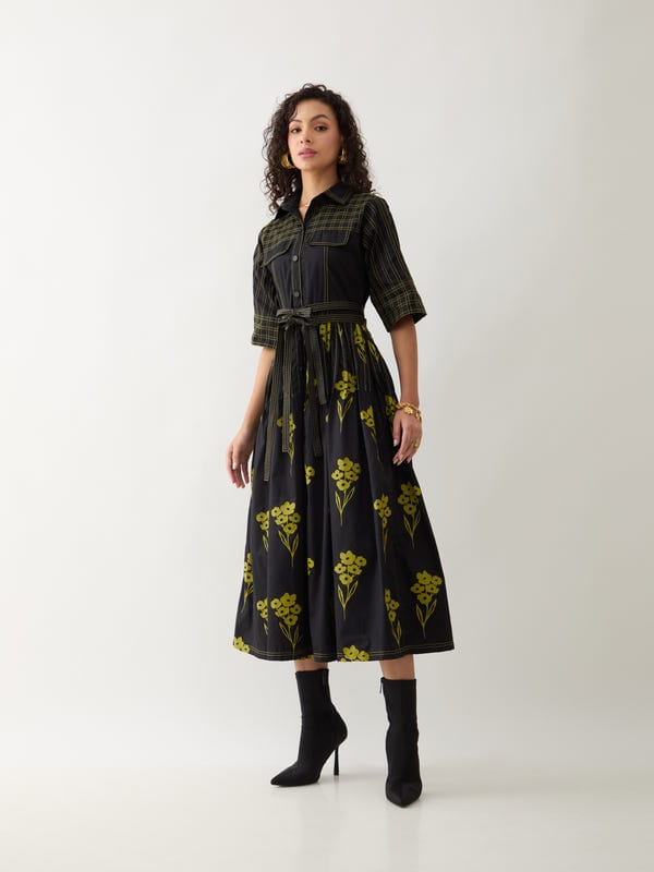 SON OF A NOBLE - SNOB — MAMBA DRESS - BLACK
