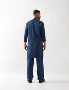 KEV KURTA SET - NAVY view 5