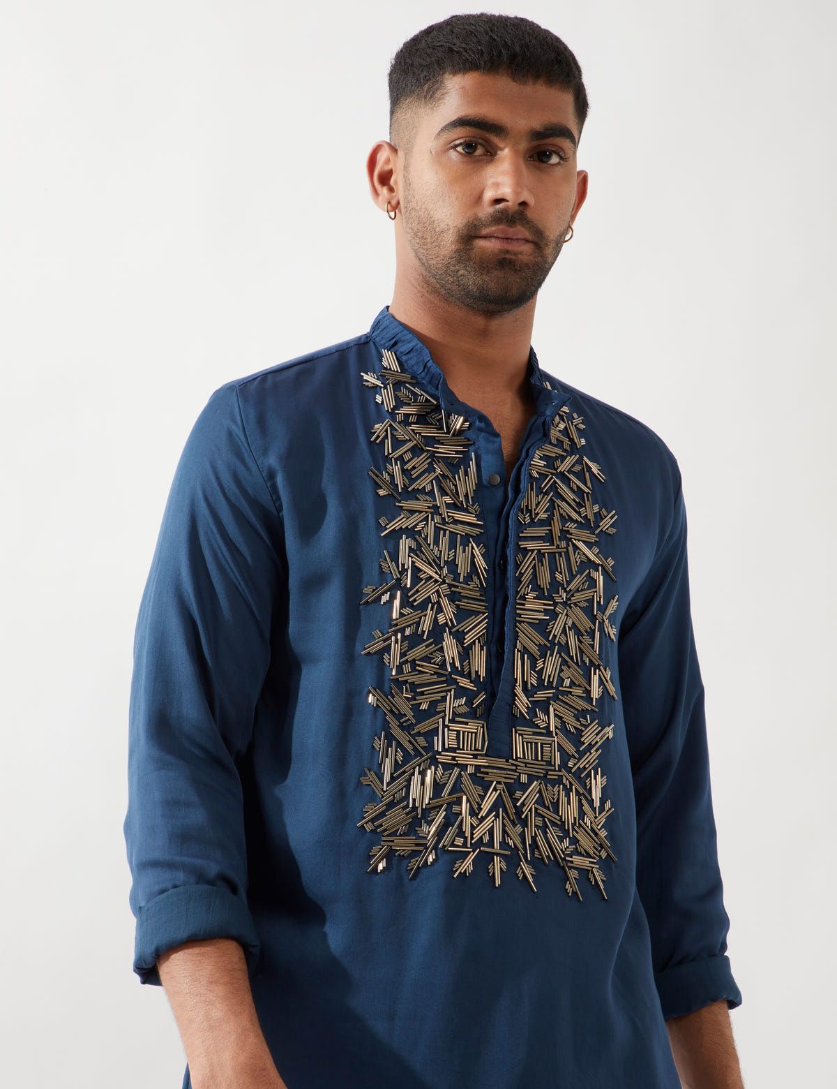 KEV KURTA SET - NAVY - image 6