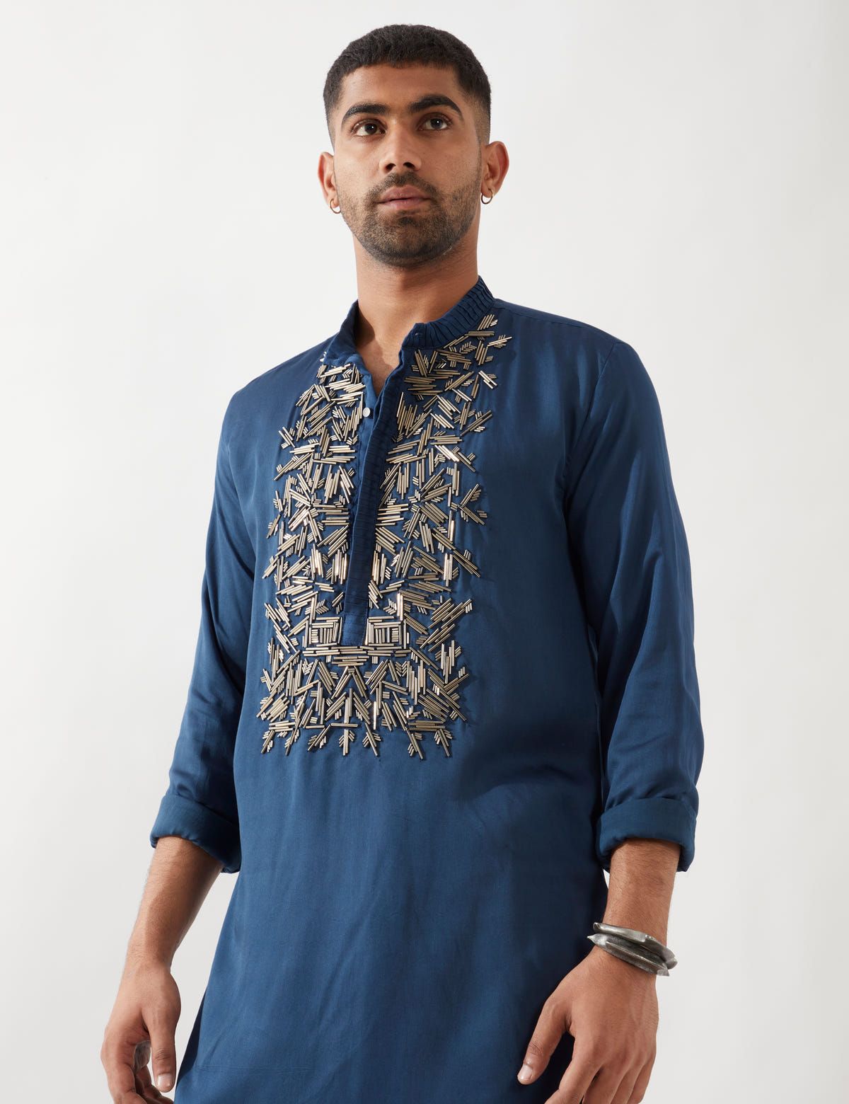 KEV KURTA SET - NAVY - image 7