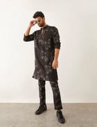 SOUK - VILLAGE - KURTA - BLACK view 5
