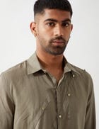 HARISON KURTA SET - OLIVE view 2