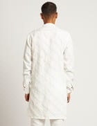 MOGA KURTA - WHITE view 3
