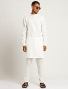 MOGA KURTA - WHITE view 4