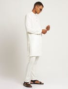 MOGA KURTA - WHITE view 5