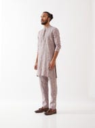 DIEGO ELEMENTS KURTA - PURPLE view 3
