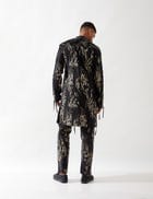 COLTON BRICKS KURTA - BLACK view 4