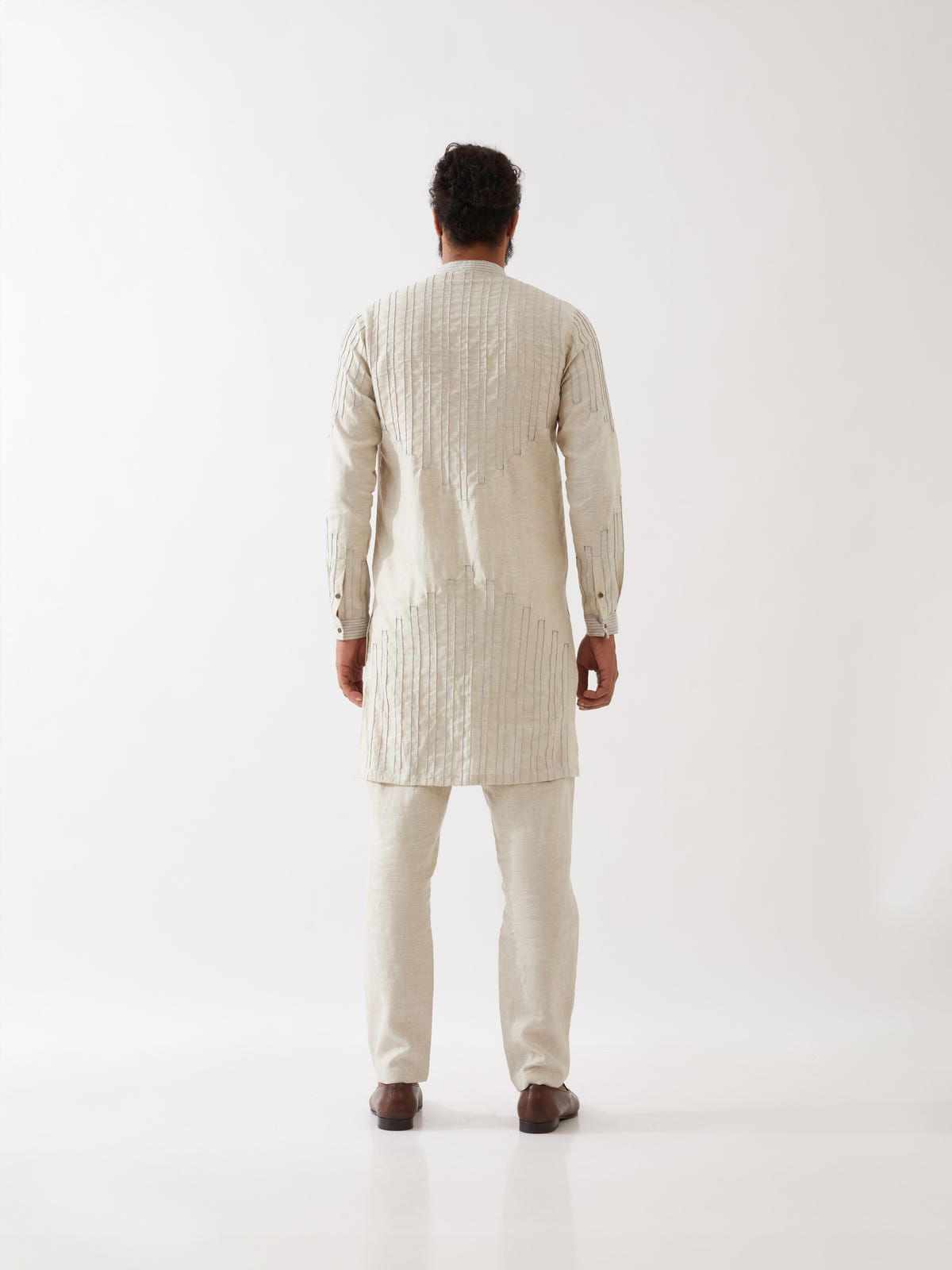 GABRIEL KURTA SET - IVORY - image 4