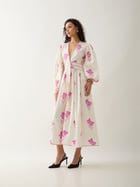 SOLACE DRESS - OFF WHITE view 2
