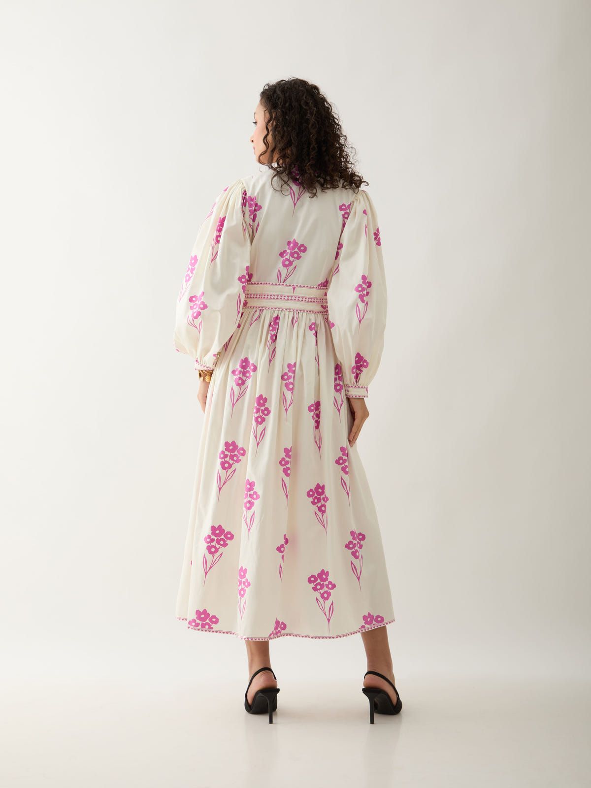 SOLACE DRESS - OFF WHITE - image 3
