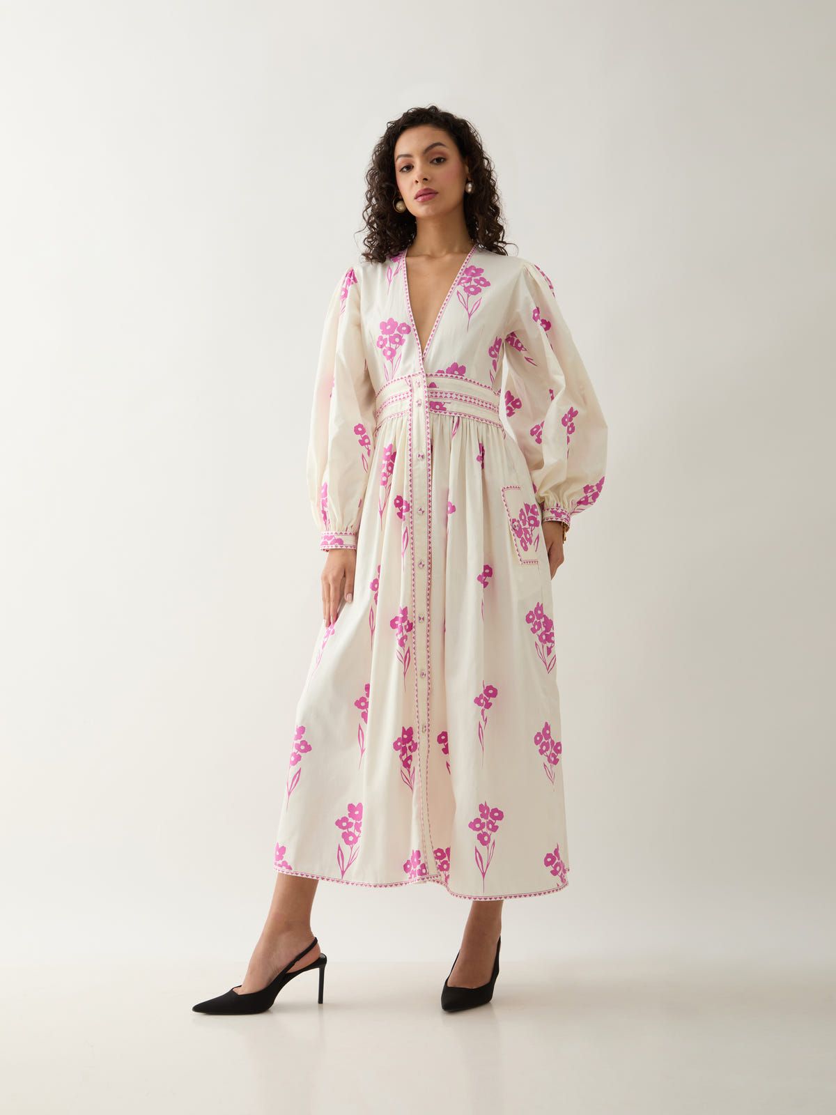 SOLACE DRESS - OFF WHITE - image 6