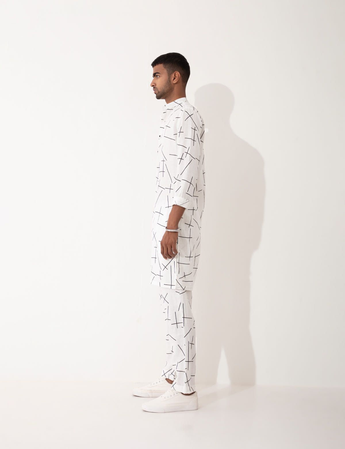 ZANDER MATCHES KURTA - WHITE - image 3