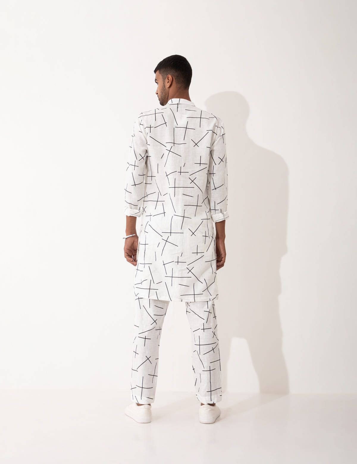ZANDER MATCHES KURTA - WHITE - image 4