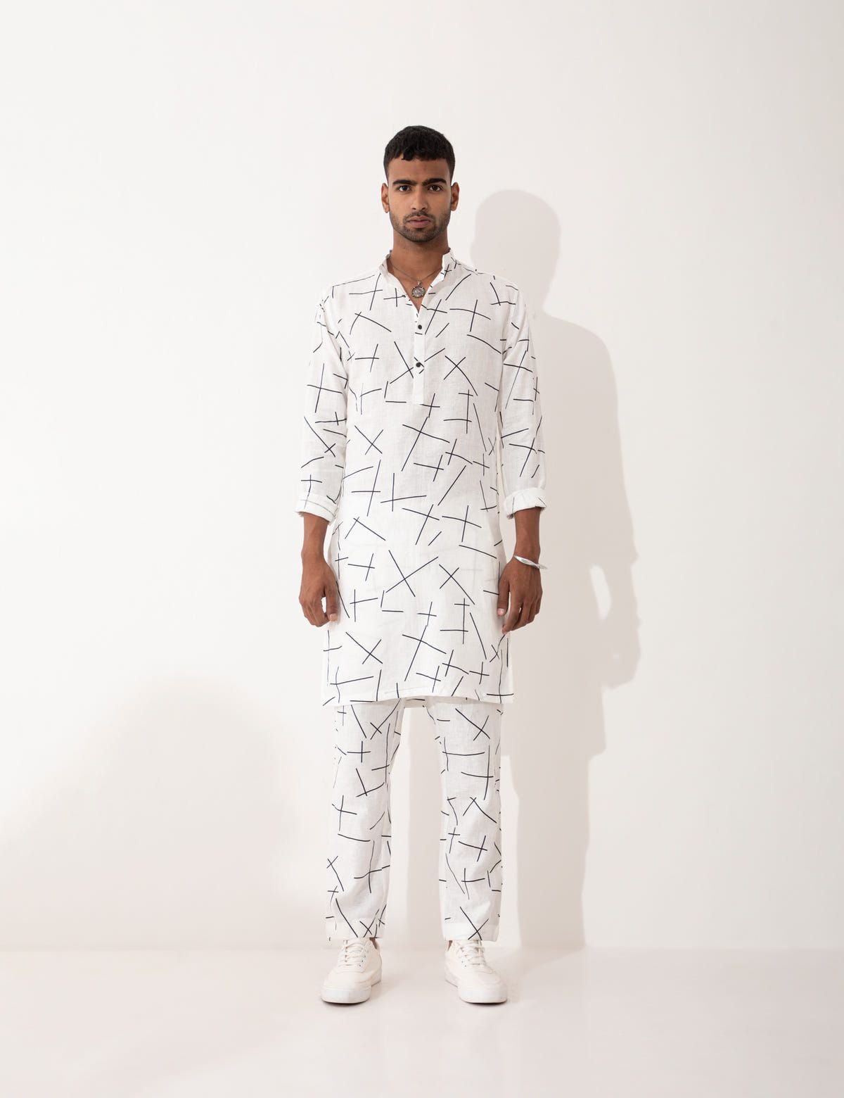 ZANDER MATCHES KURTA - WHITE - image 6