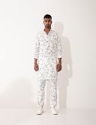 ZANDER MATCHES KURTA - WHITE view 6