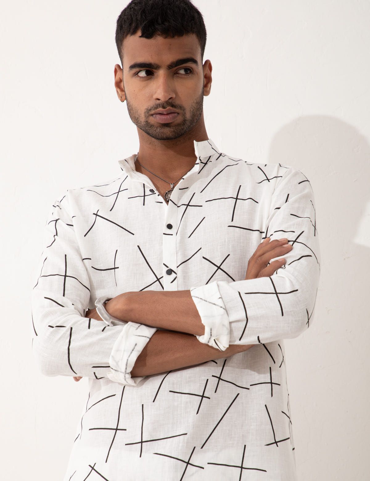 ZANDER MATCHES KURTA - WHITE - image 7