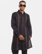 Ely - Kurta - Black view 6